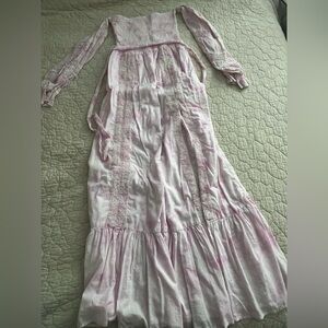 Tularosa Light Pink Textured Dress